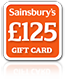 £125 Sainsbury's Gift Card